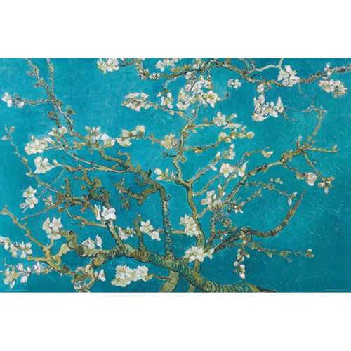 805907 (PAS0014) 아몬드 나무 꽃-Van Gogh
